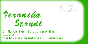 veronika strudl business card